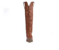Women's Tammy Floral Western Boots|Sugar Clearance