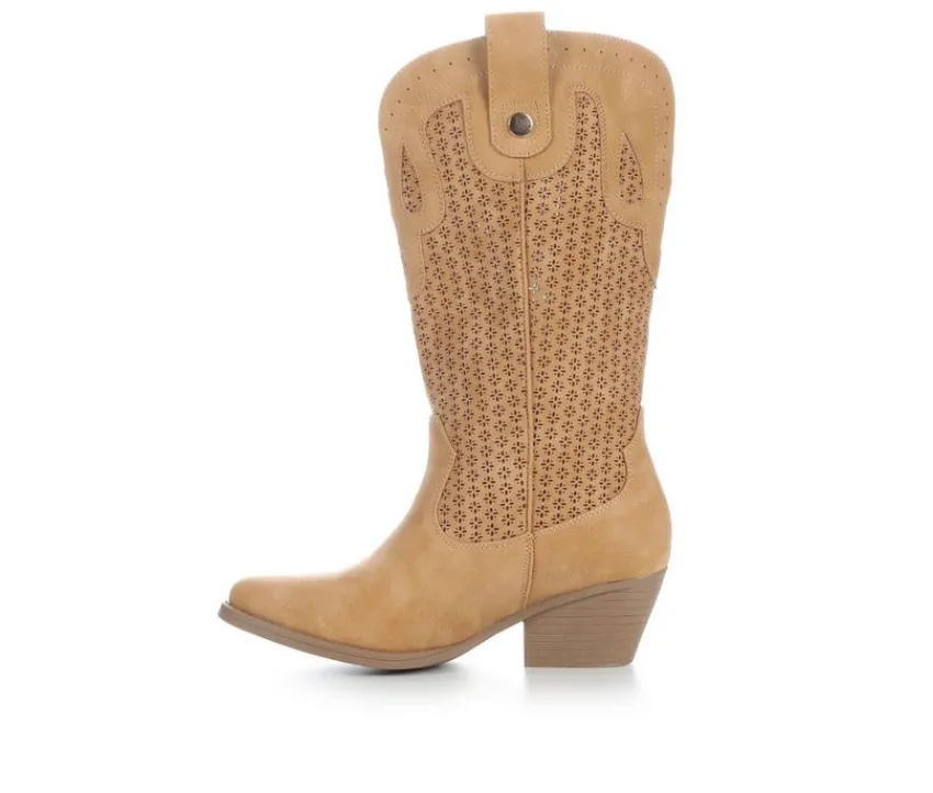 Sugar Cowboy & Western>Women's Tammy Perf Mid-Calf Western Boots