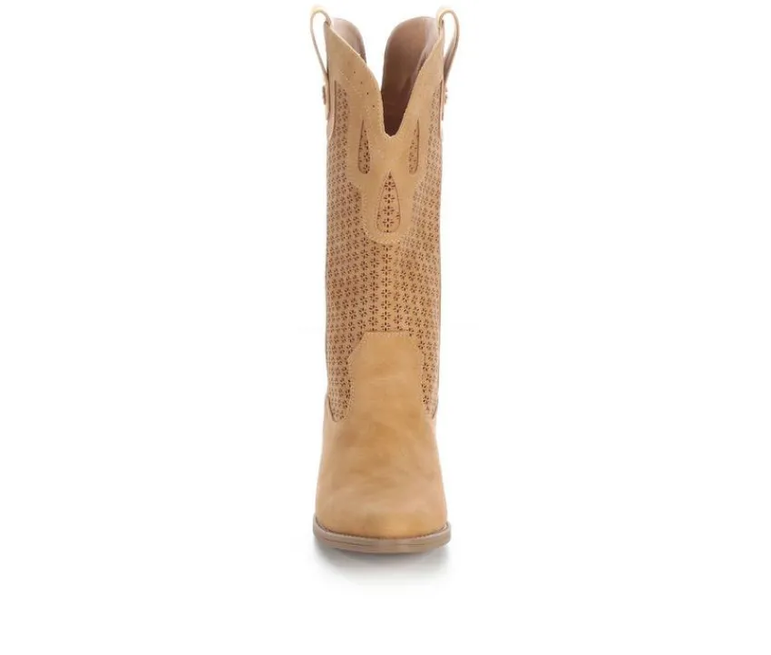 Sugar Cowboy & Western>Women's Tammy Perf Mid-Calf Western Boots