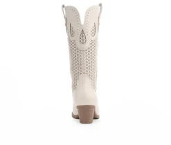 Women's Tammy Perf Mid-Calf Western Boots|Sugar New