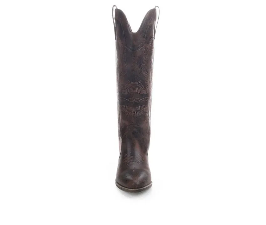 Sugar Tall|Cowboy & Western>Women's Two-Step Knee-High Western Boots