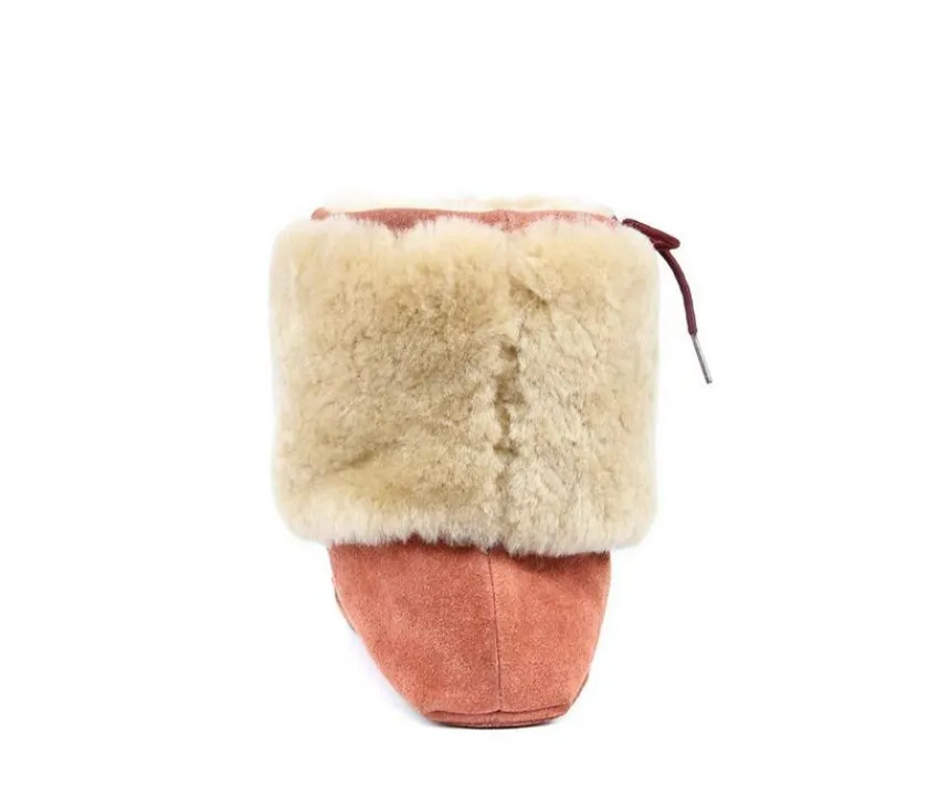 Women's Navajo Moccasin Slipper Booties|Superlamb Clearance