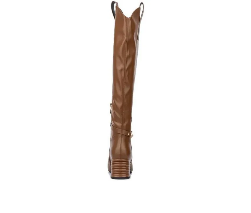 Torgeis Tall|Dress>Women's Elenora Knee High Heeled Boots