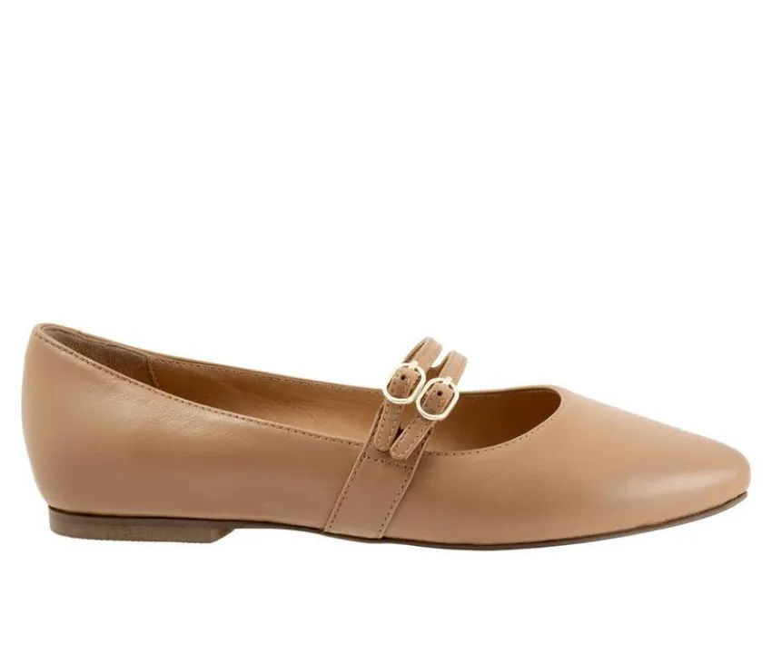 Trotters Flats>Women's Emerald Mary Jane Flats