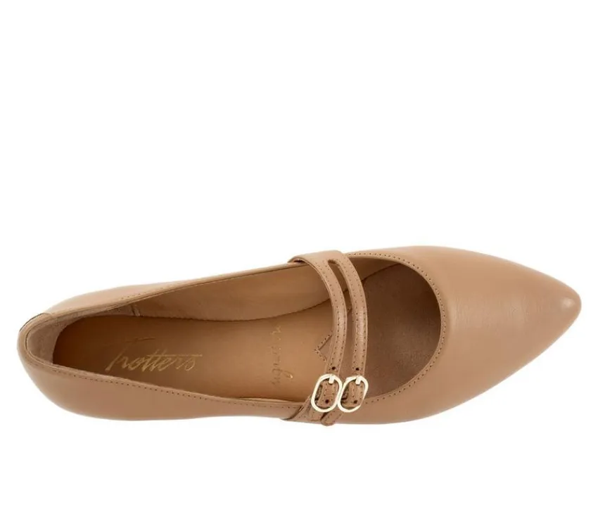 Trotters Flats>Women's Emerald Mary Jane Flats
