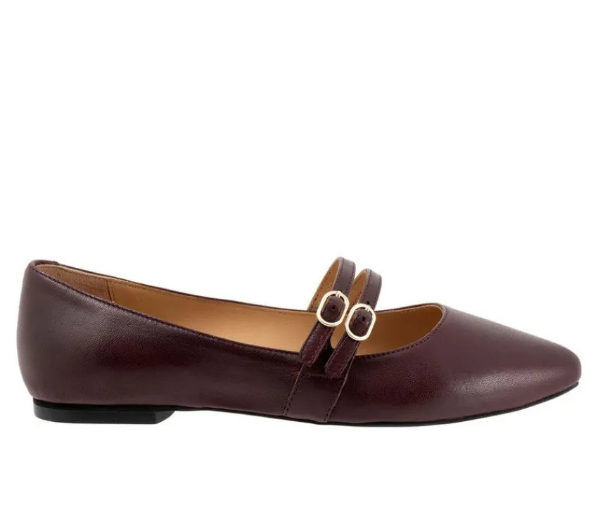 Trotters Flats>Women's Emerald Mary Jane Flats