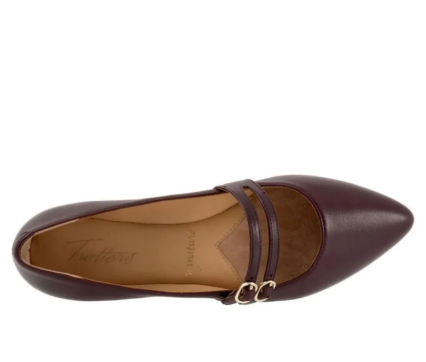 Trotters Flats>Women's Emerald Mary Jane Flats