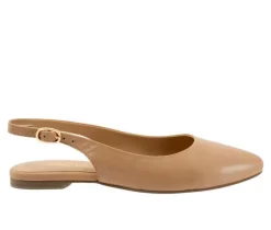 Women's Evelyn Slingback Flats|Trotters New