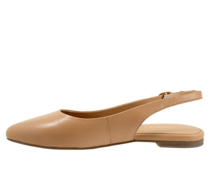 Women's Evelyn Slingback Flats|Trotters New