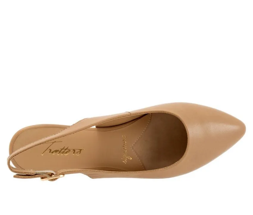 Women's Evelyn Slingback Flats|Trotters New