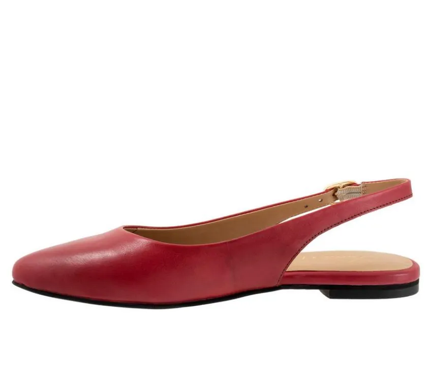 Trotters Flats>Women's Evelyn Slingback Flats