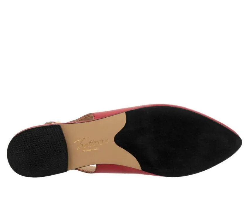 Trotters Flats>Women's Evelyn Slingback Flats
