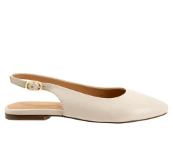 Trotters Flats>Women's Evelyn Slingback Flats