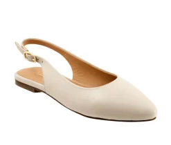 Trotters Flats>Women's Evelyn Slingback Flats