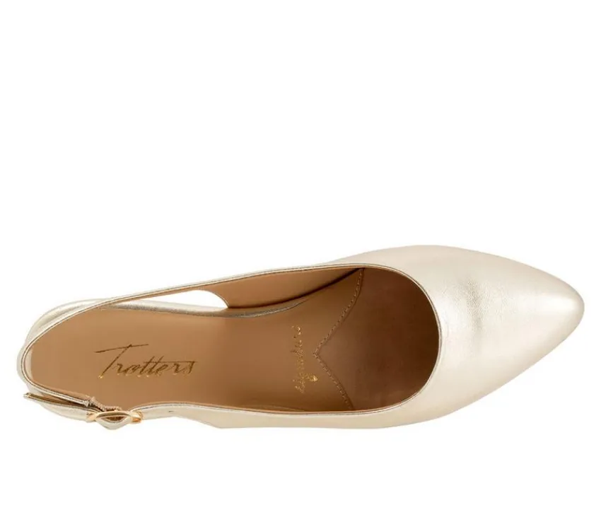 Women's Evelyn Slingback Flats|Trotters Hot