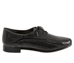 Women's Lizzie Herringbone Oxfords|Trotters Online