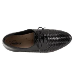 Women's Lizzie Herringbone Oxfords|Trotters Online