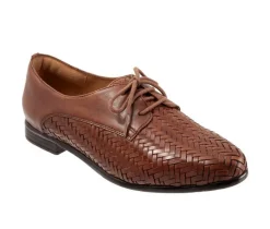 Trotters Loafers & Oxfords>Women's Lizzie Herringbone Oxfords