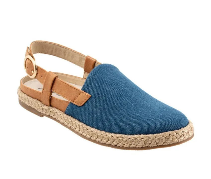 Trotters Loafers & Oxfords>Women's Paisley Espadrille Slingback Loafers