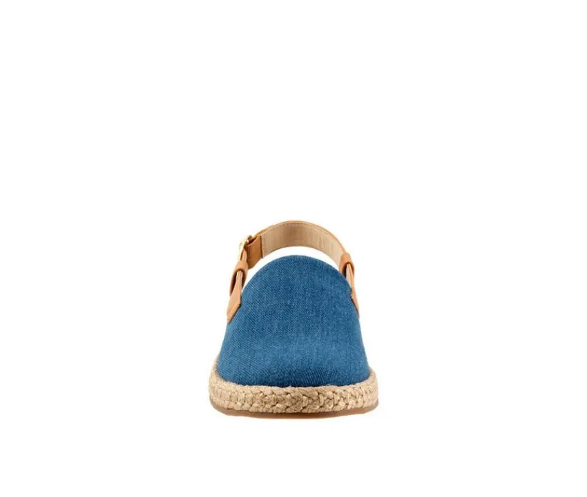 Trotters Loafers & Oxfords>Women's Paisley Espadrille Slingback Loafers