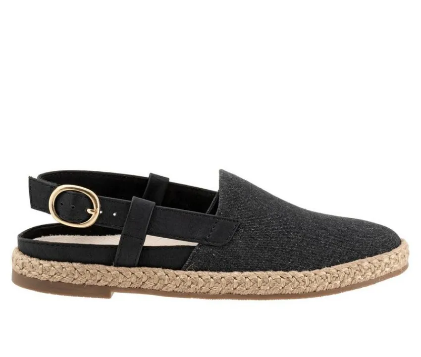 Trotters Loafers & Oxfords>Women's Paisley Espadrille Slingback Loafers