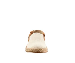 Women's Paisley Espadrille Slingback Loafers|Trotters Discount