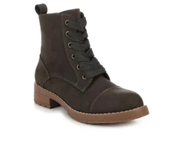 Unr8ed Lace Up|Boots & Booties>Women's Dottie Booties