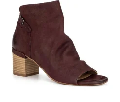 Women's Sabrina Peep Toe Booties|Vintage Foundry Co Clearance