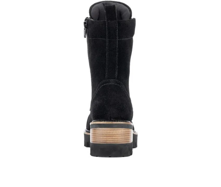 Women's Eleonora Combat Booties|Vintage Foundry Co Outlet