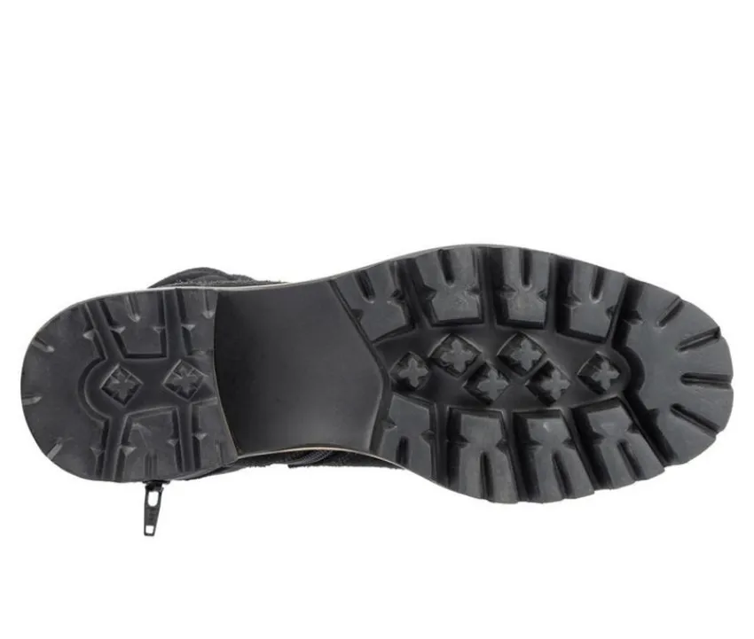 Women's Eleonora Combat Booties|Vintage Foundry Co Outlet