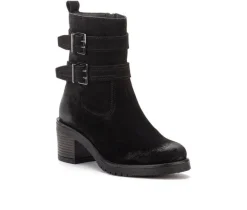 Women's Charmaine Moto Boots|Vintage Foundry Co Hot