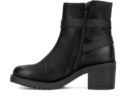Women's Madison Heeled Booties|Vintage Foundry Co Online
