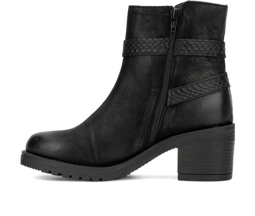 Women's Madison Heeled Booties|Vintage Foundry Co Online
