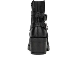 Women's Madison Heeled Booties|Vintage Foundry Co Online