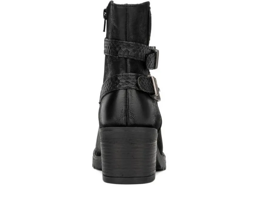 Women's Madison Heeled Booties|Vintage Foundry Co Online