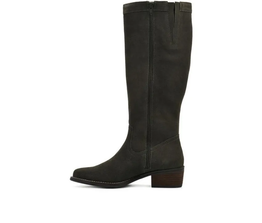 White Mountain Wide Calf|Tall>Women's Altitude Wide Calf Knee High Boots