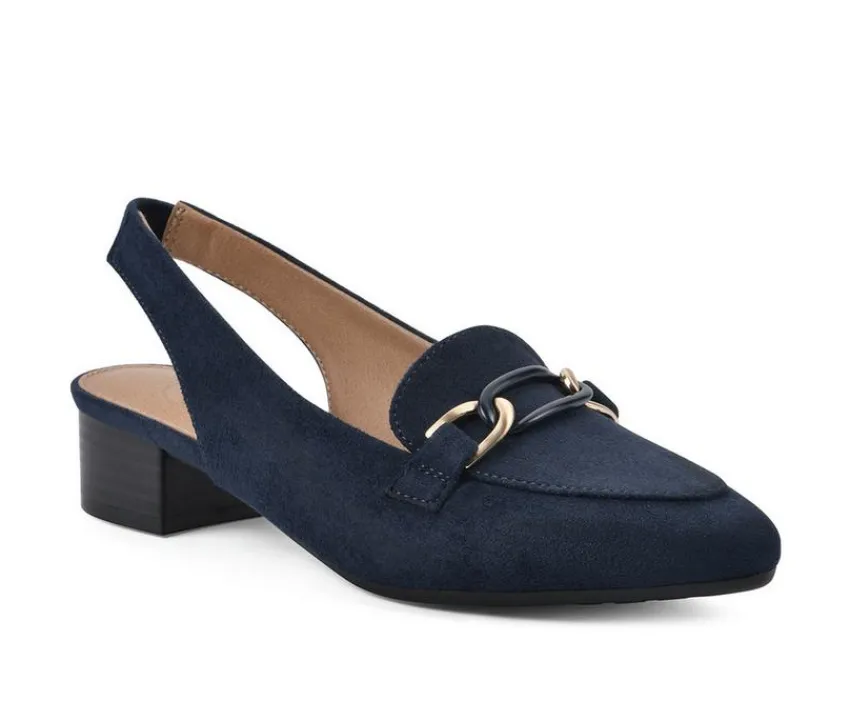 White Mountain Loafers & Oxfords>Women's Boreal Slingback Loafers