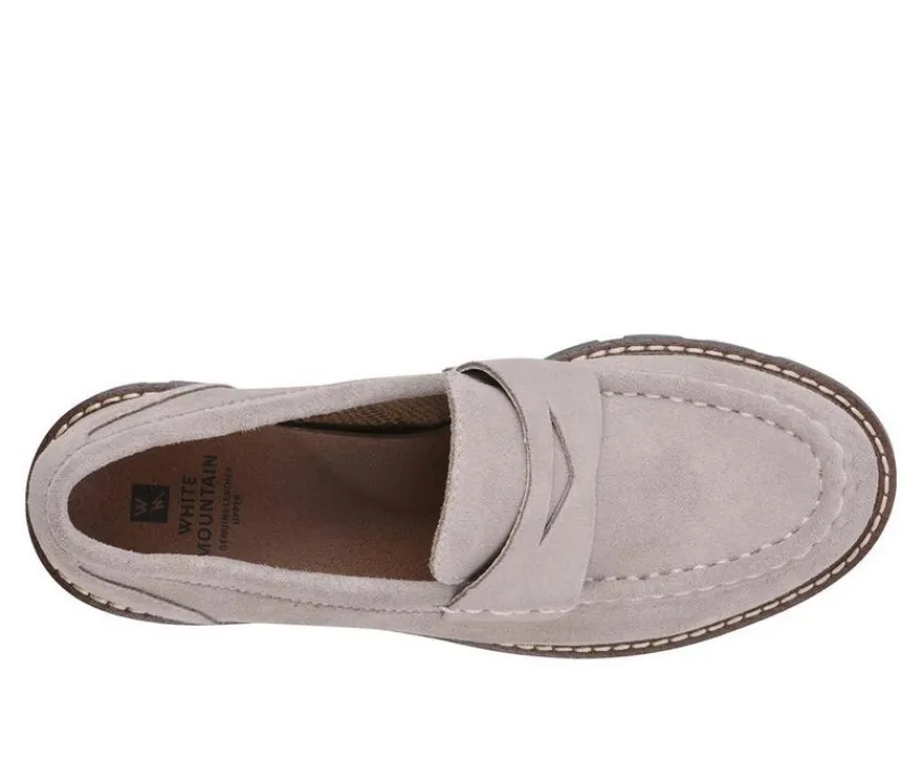 Women's Gunner Chunky Loafers|White Mountain Best