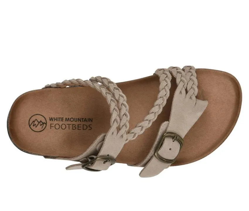 White Mountain Sandals>Women's Haziest Footbed Sandals