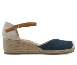 White Mountain Sandals>Women's Maintain Wedge Sandals