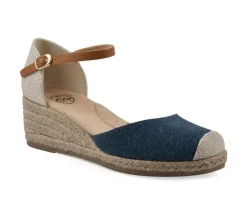 White Mountain Sandals>Women's Maintain Wedge Sandals