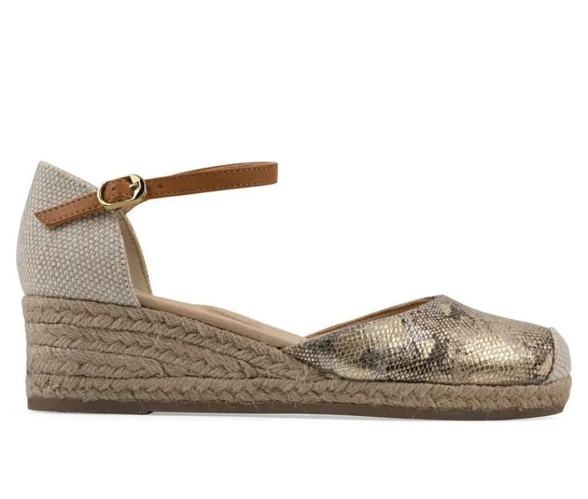 White Mountain Sandals>Women's Maintain Wedge Sandals