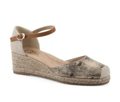 White Mountain Sandals>Women's Maintain Wedge Sandals