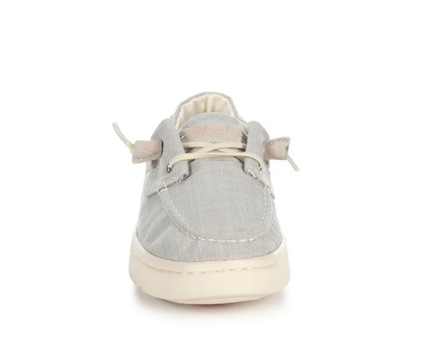 Women's Ellen Boat Shoes|Woz Hot