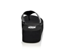 Women's Africa Wedge Flip-Flops|Yellow Box Outlet