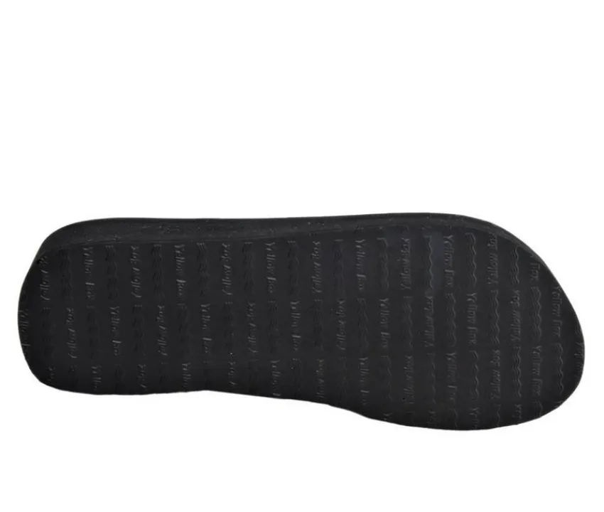 Women's Africa Wedge Flip-Flops|Yellow Box Outlet