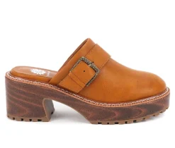 Women's Barker Platform Clogs|Yellow Box Online
