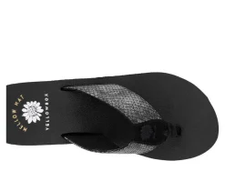 Women's Chellie Wedge Flip-Flops|Yellow Box Outlet