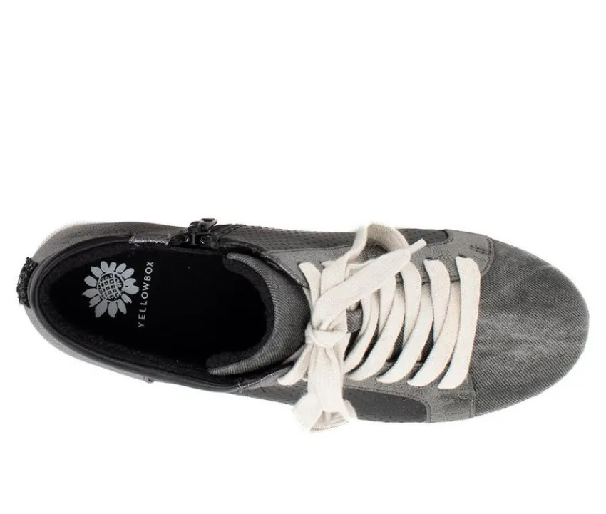 Women's Espaloma High Top Fashion Sneakers|Yellow Box Outlet