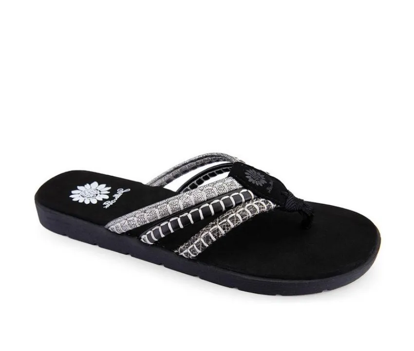 Women's Fitzen Flip-Flops|Yellow Box Discount